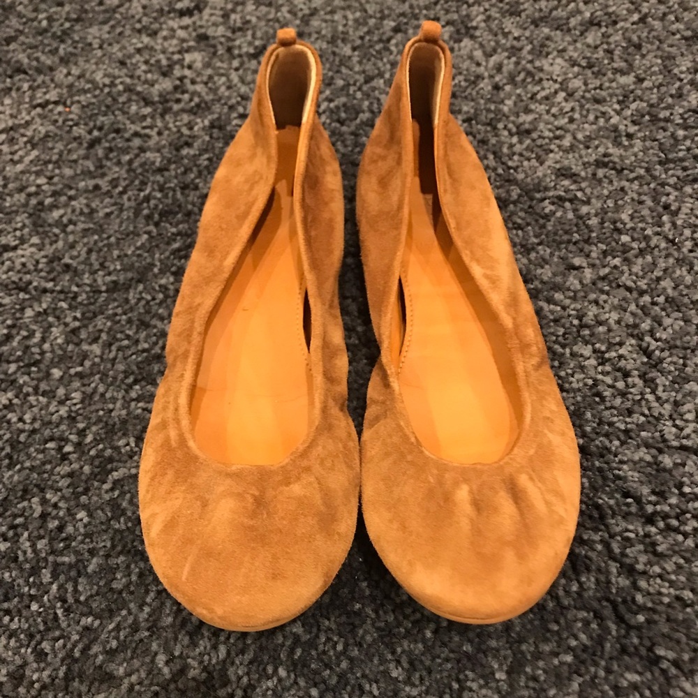 J. Crew Brown Suede Size 6 Flats
